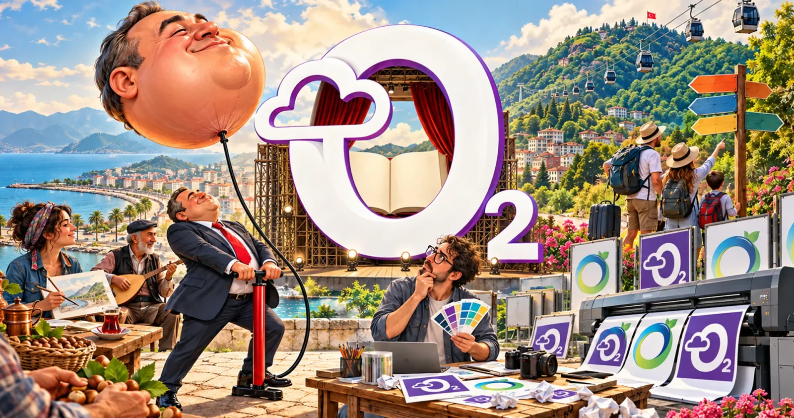 Logoda Oksijen Var, Vizyon Yok! 1 Oksijen